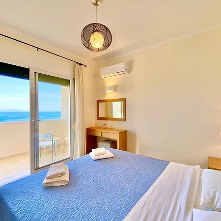 Luxury Villa Akti Barbati 2 With Private Pool By Dadovillas Pyrgi  Екстер'єр фото