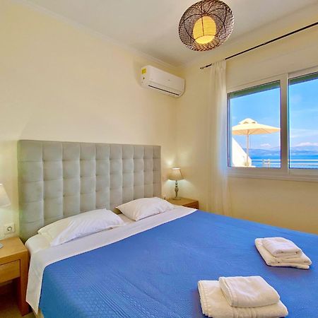 Luxury Villa Akti Barbati 2 With Private Pool By Dadovillas Pyrgi  Екстер'єр фото