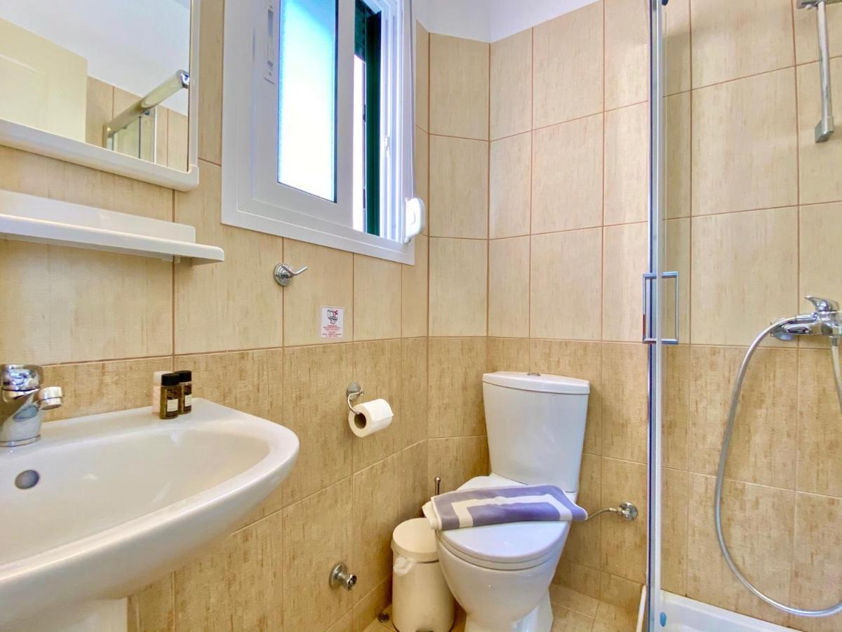 Luxury Villa Akti Barbati 2 With Private Pool By Dadovillas Pyrgi  Екстер'єр фото